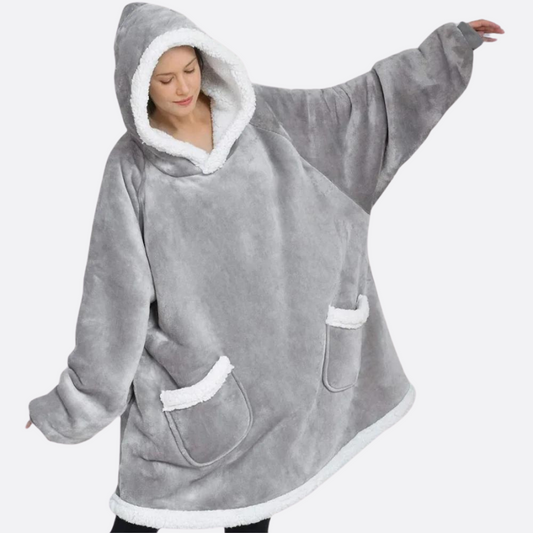 Grå CozyHoodie