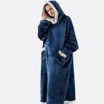 Blå CozyHoodie