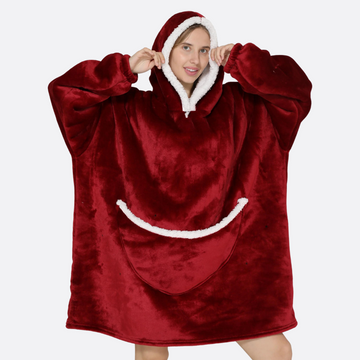 Rød Hoodie